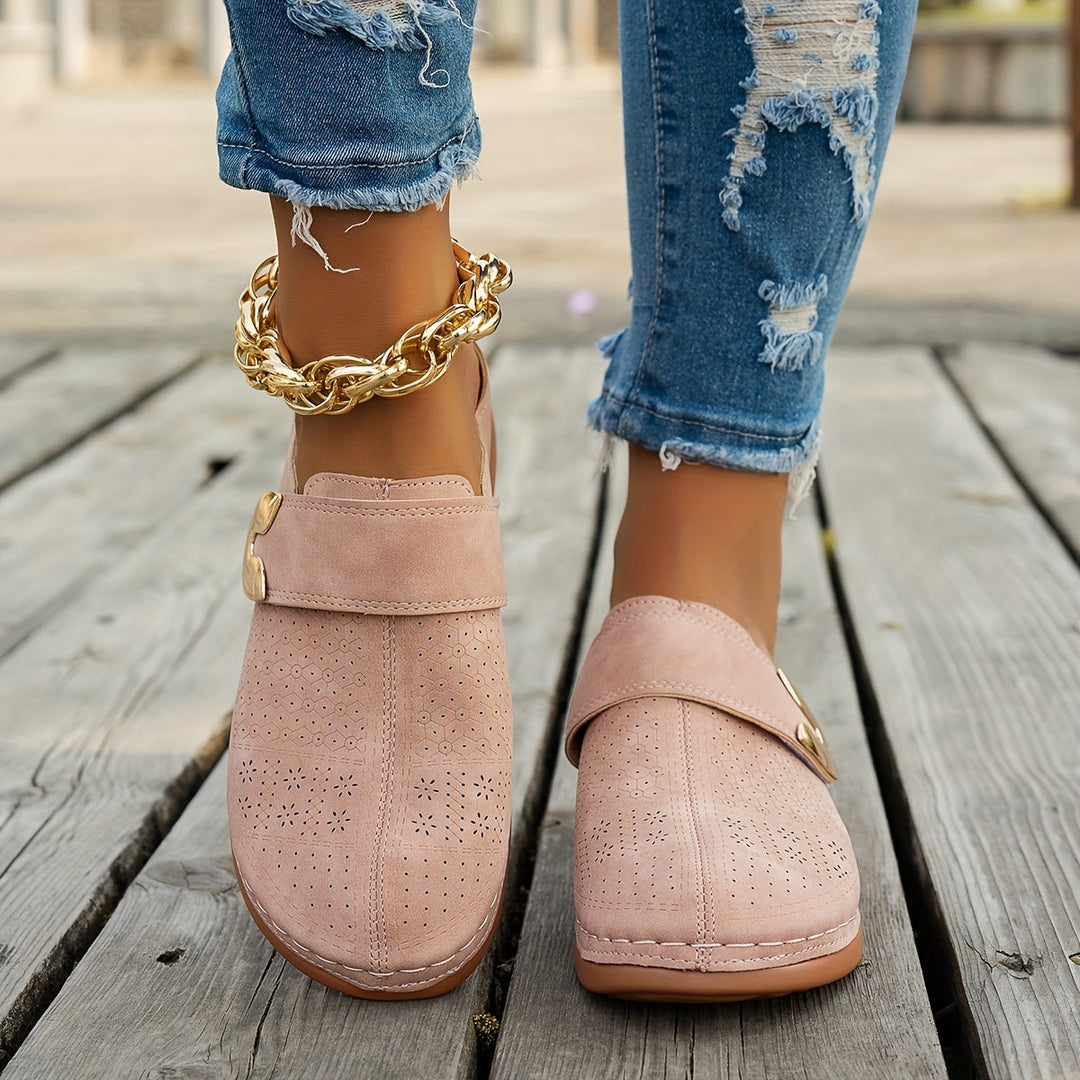 Annalise | Dämpade Wedge Träskor