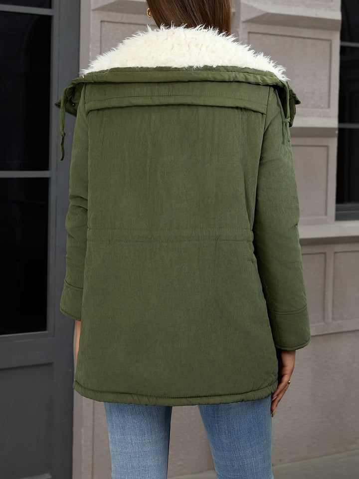 Carolyn | Mysig Huva Vinter Parka