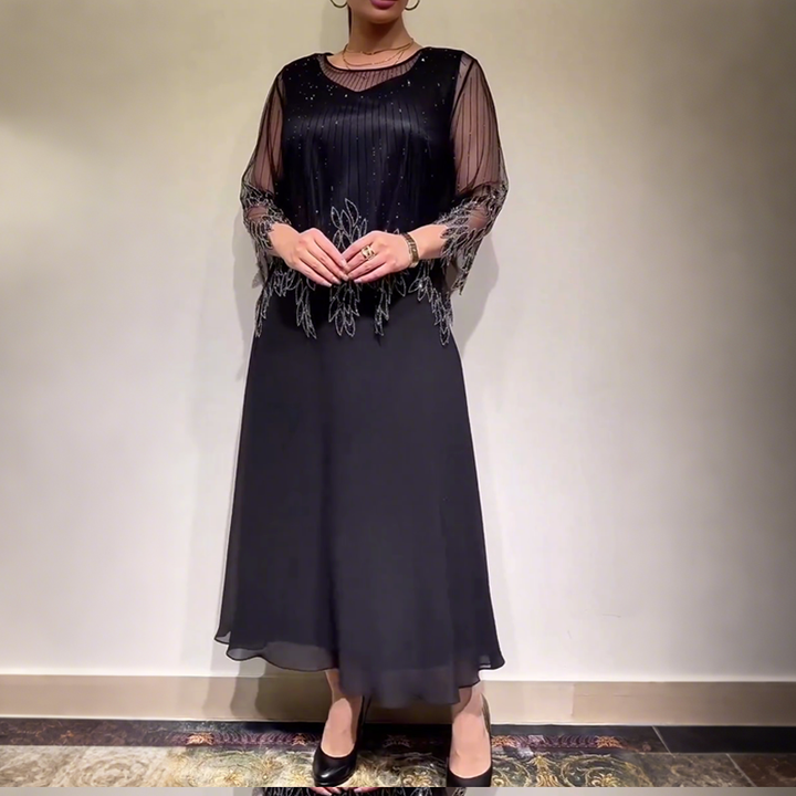 Ava | Stilig Casual Midi Klänning