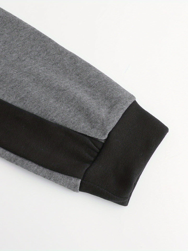 Bryce | Färgblock Zip-Up Hooded Jacket