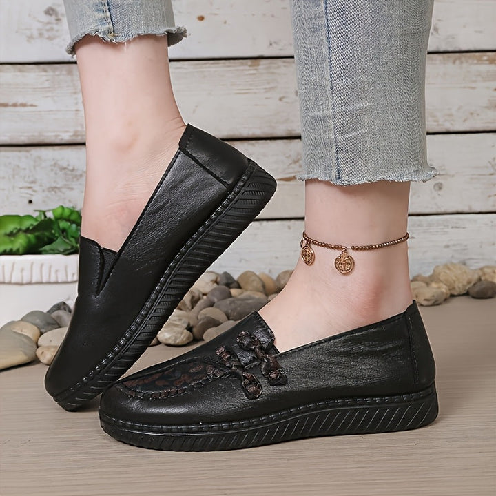 Geraldine | Vadderade Slip-On Loafers