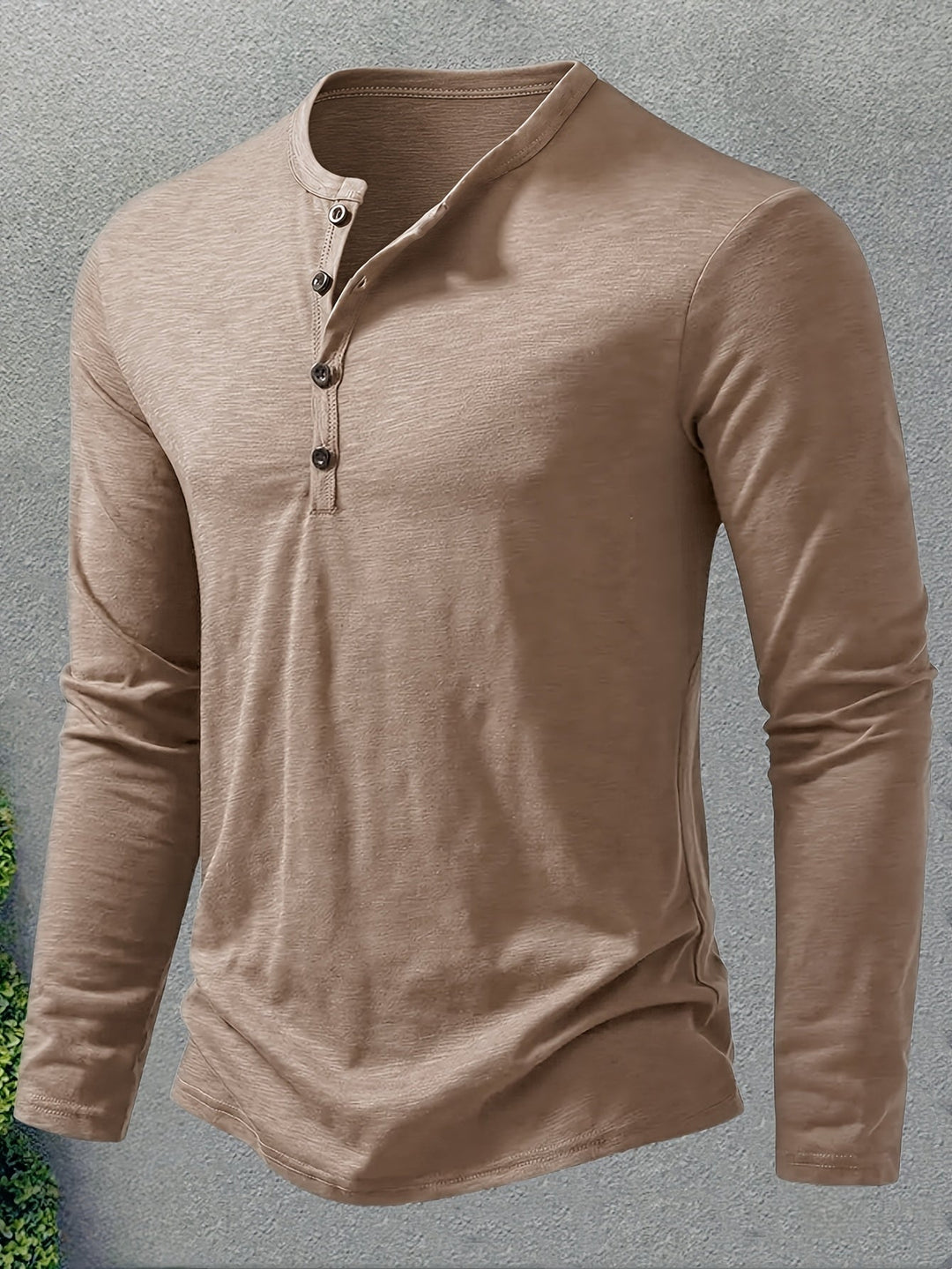 Dalton | Klassisk Knapp-Placket Henley
