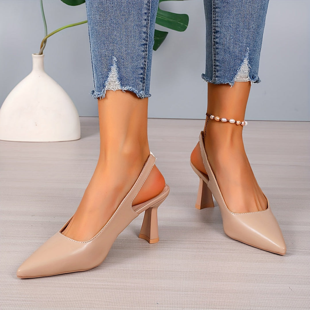 Sophia | Elegant Slingback Spetsiga Klackar