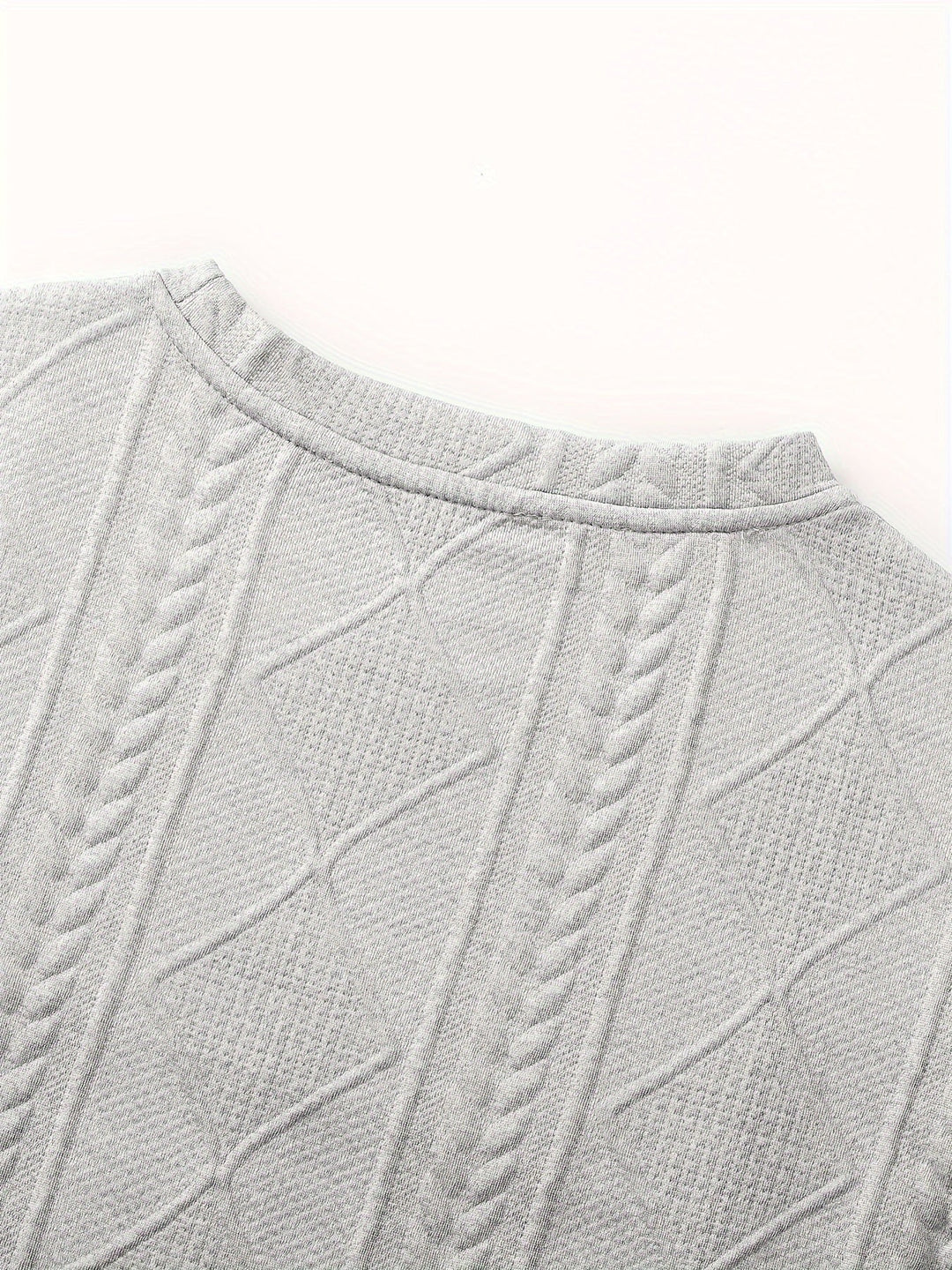Edwin | Texturerad Crew Neck Topp