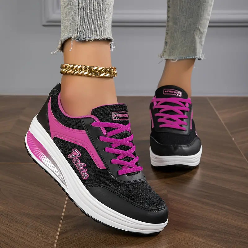 Rhonda | Dämpade Plattformssneakers