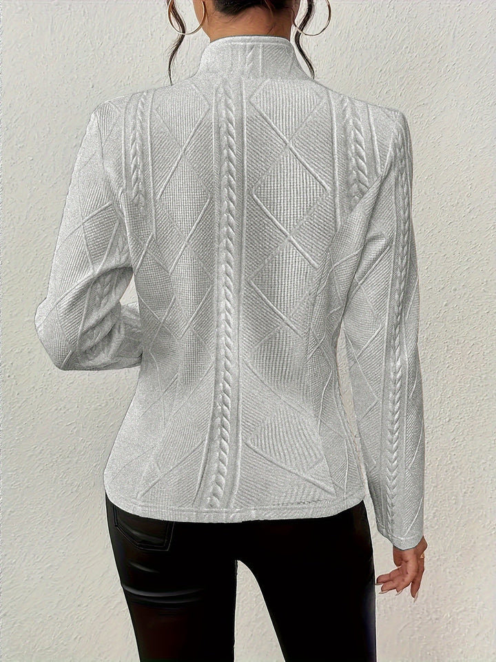 Whitney | Midjeformande Texturerad Blazer