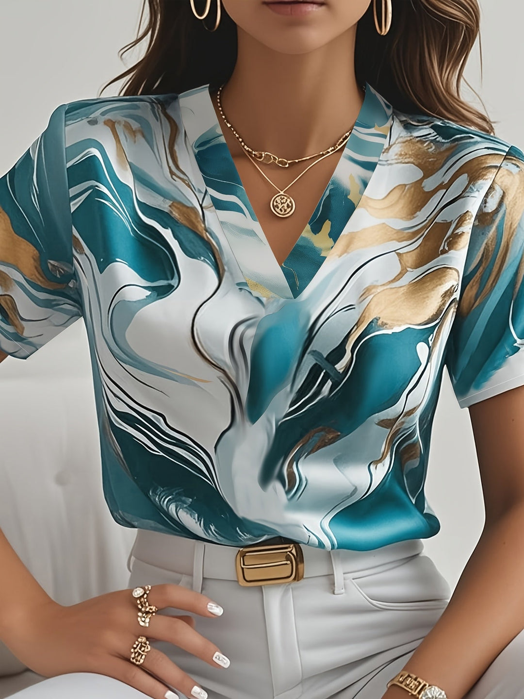 Joanna | Konstfullt Virkat Blus