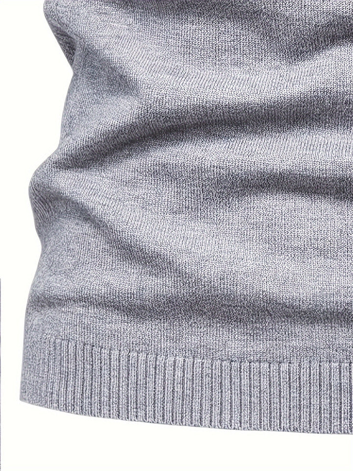 Malcolm | Klassisk Mock-Neck Tröja