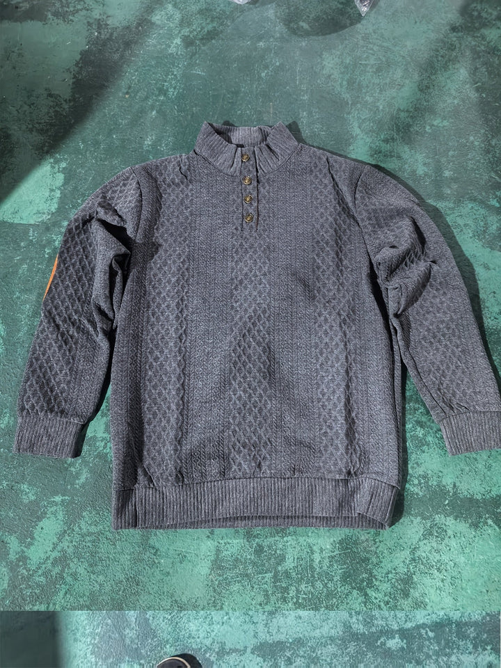 Ronan | Ståkrage Knapp Henley Tröja