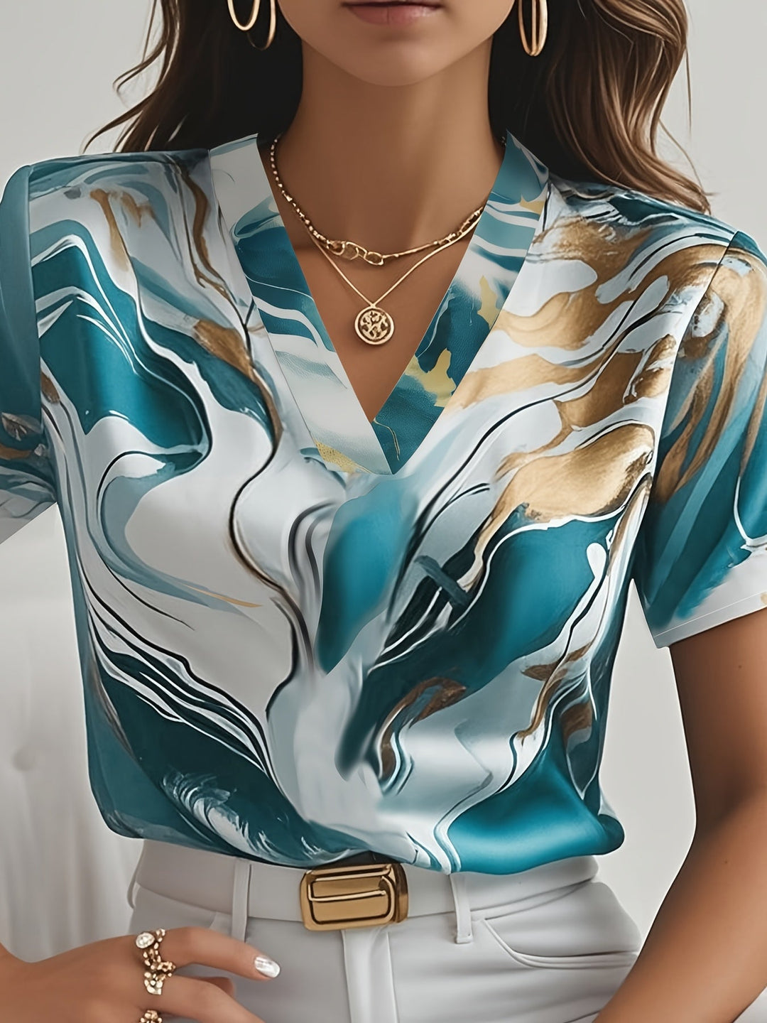 Joanna | Konstfullt Virkat Blus