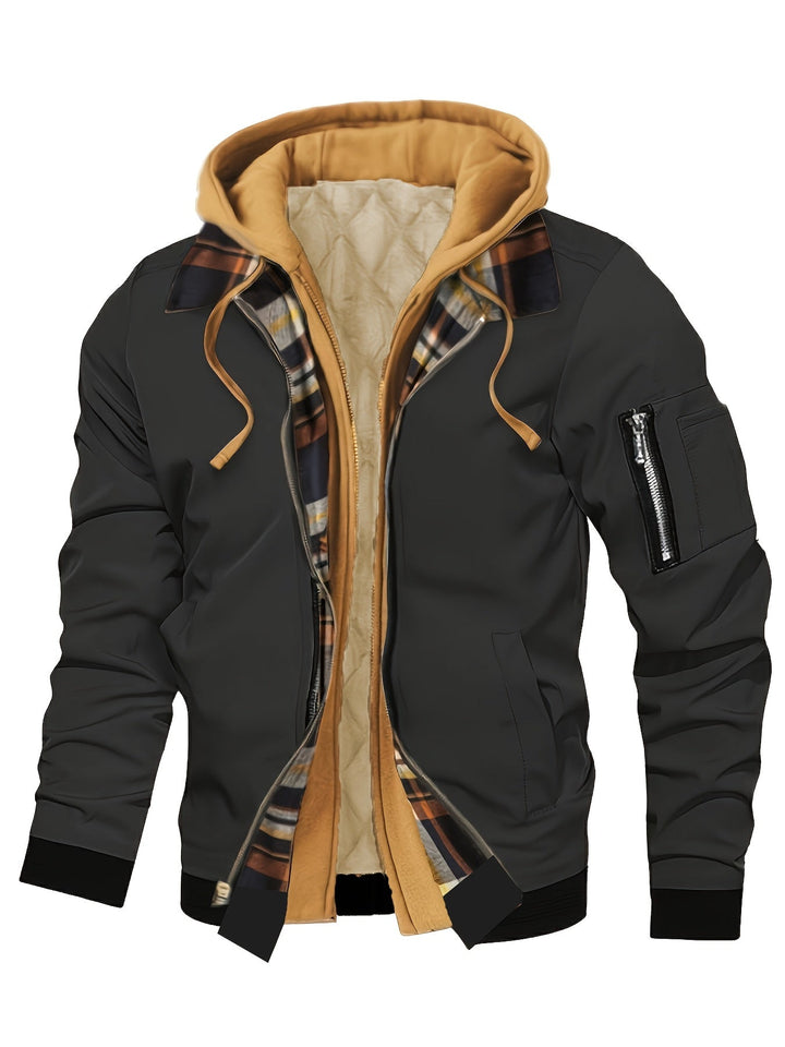 Bryson | Huva Varmfodrad Zip Jacka