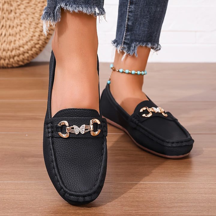 Nora | Elegant Spänne Loafers