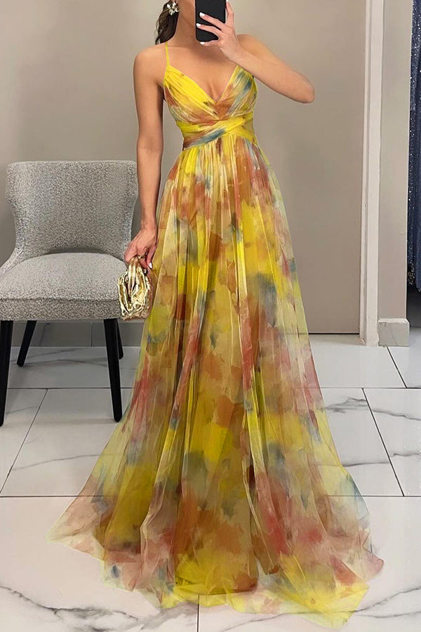 Giselle | Elegant Flow Maxi Klänning