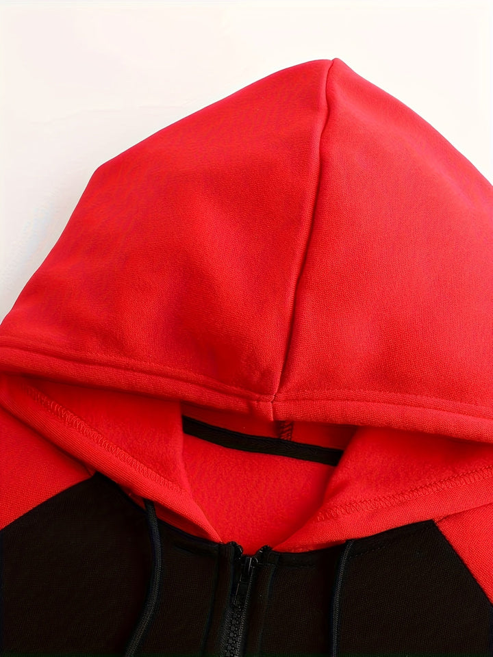 Bryce | Färgblock Zip-Up Hooded Jacket