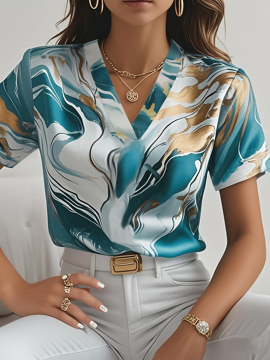 Joanna | Konstfullt Virkat Blus