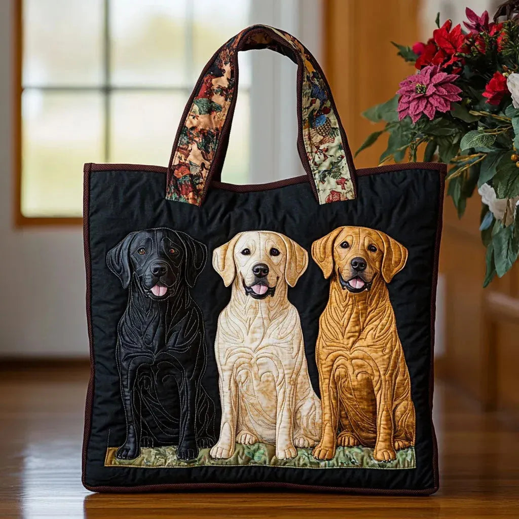 Kimberly | Bedårande Retro Hundkonst Tote Väska