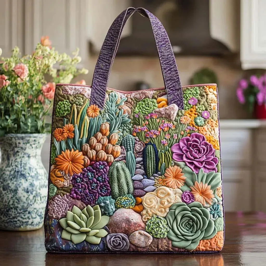 Angela | Stilig Blommig Konstnärlig Tote-väska