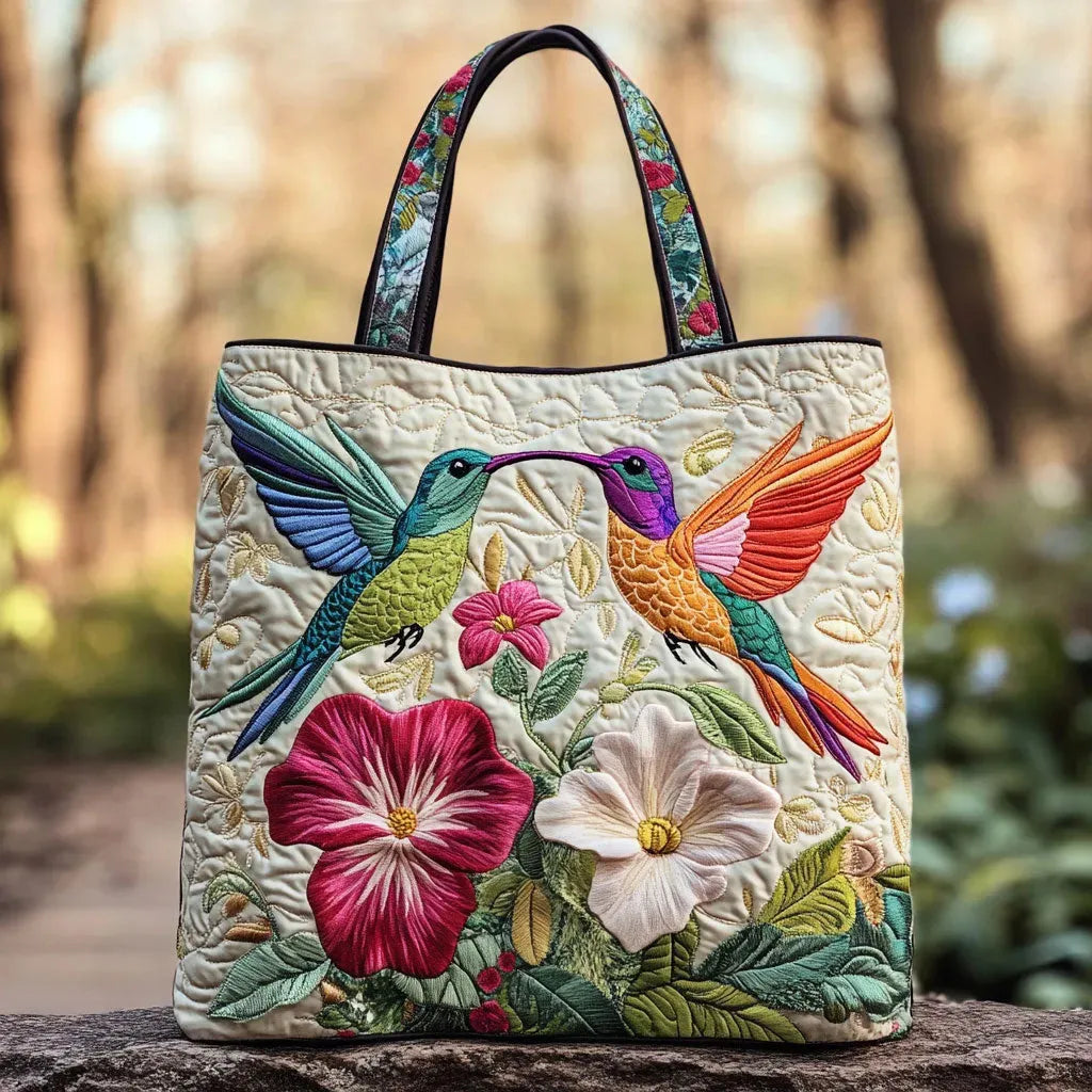 Michelle | Konstnärlig Blomster Tote Väska
