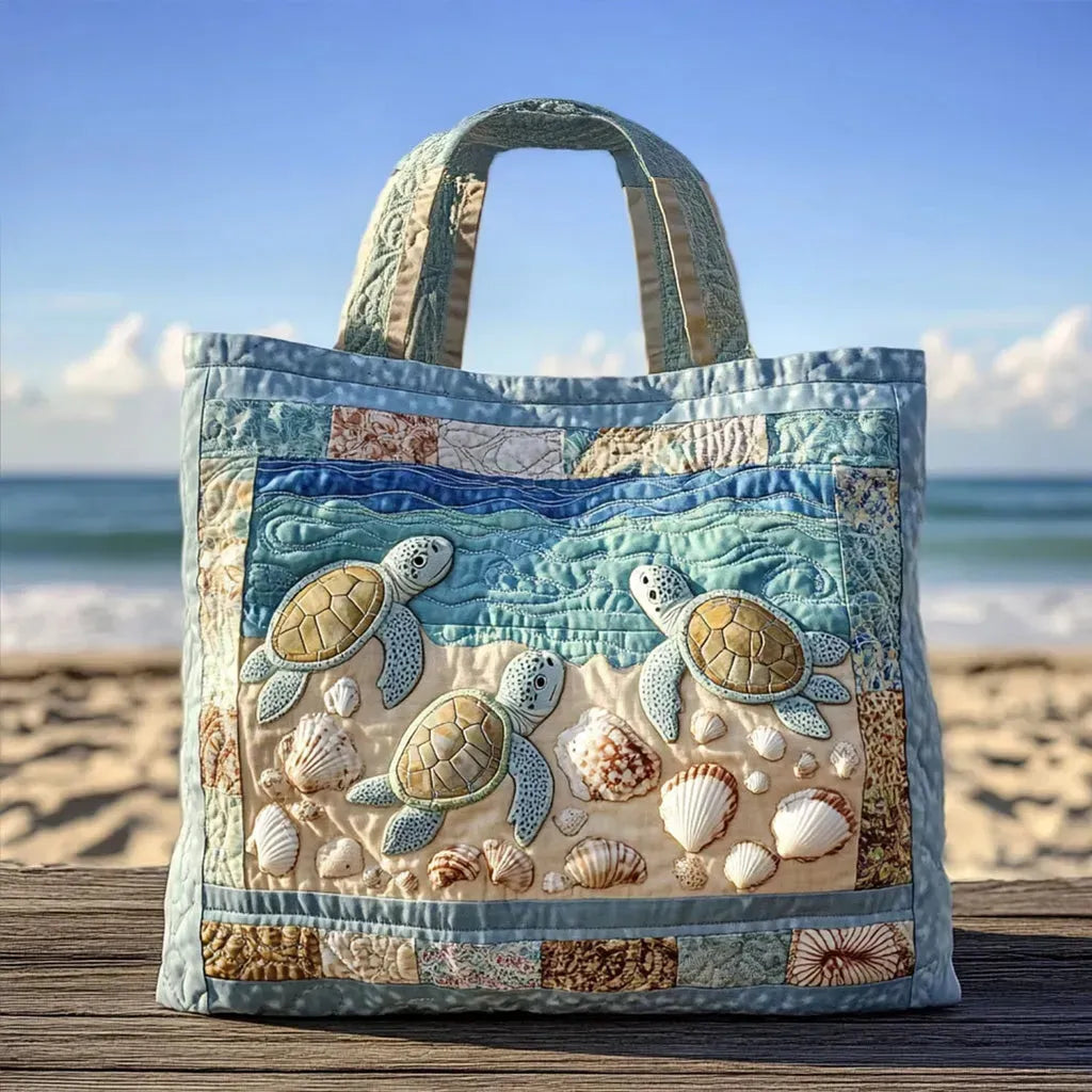 Teresa | Ocean Sköldpadda Konst Tote Väska