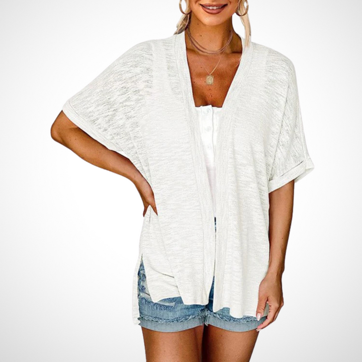 Lindsay | Avslappnad Öppen Framskjutande Cardigan