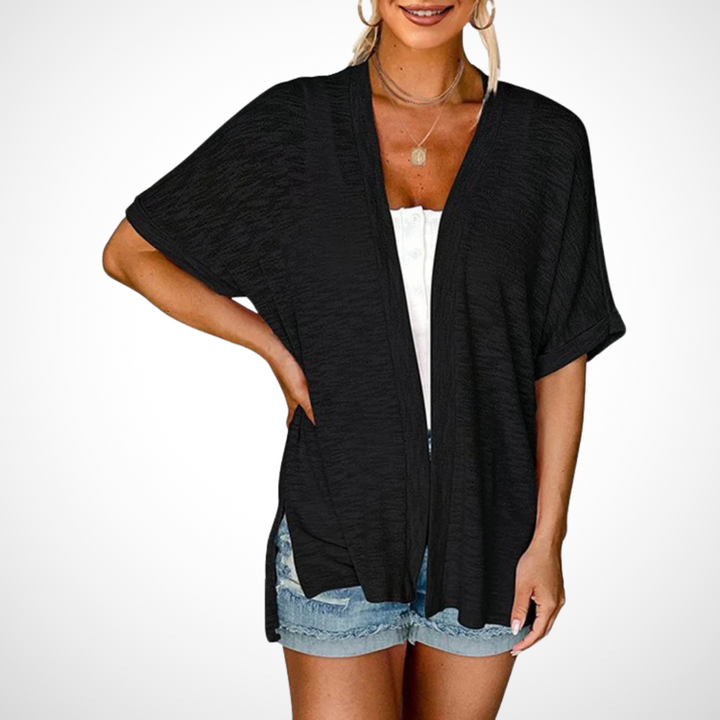 Lindsay | Avslappnad Öppen Framskjutande Cardigan