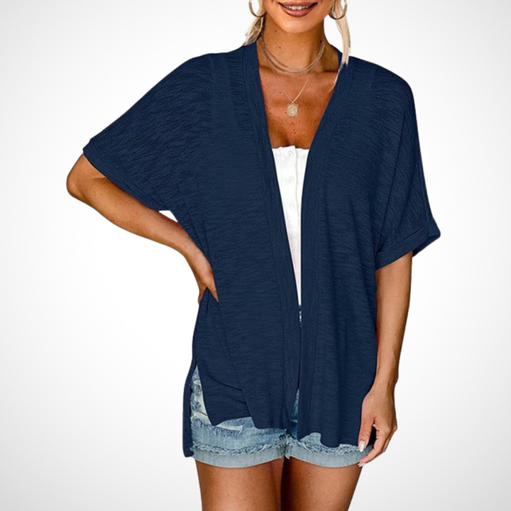 Lindsay | Avslappnad Öppen Framskjutande Cardigan
