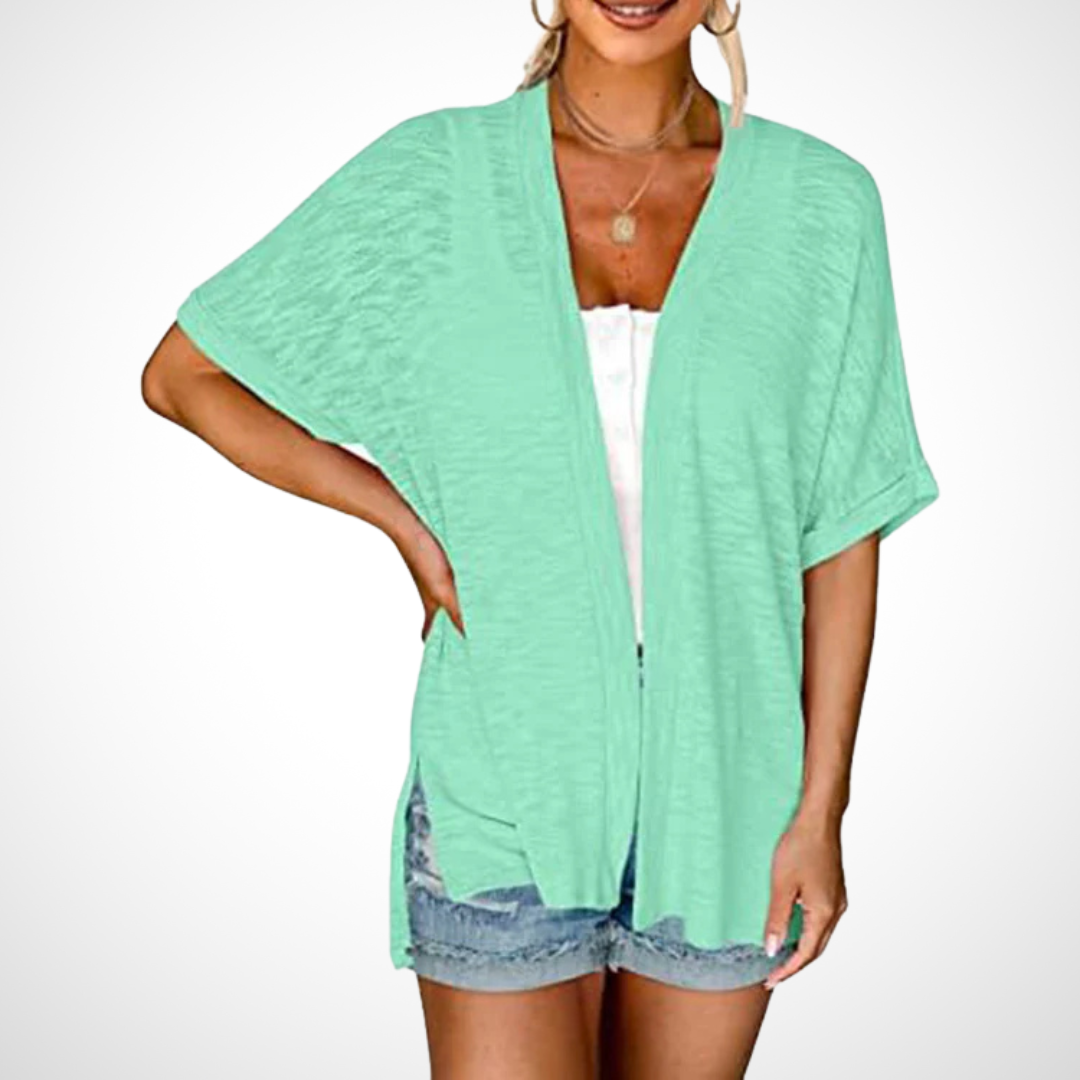 Lindsay | Avslappnad Öppen Framskjutande Cardigan