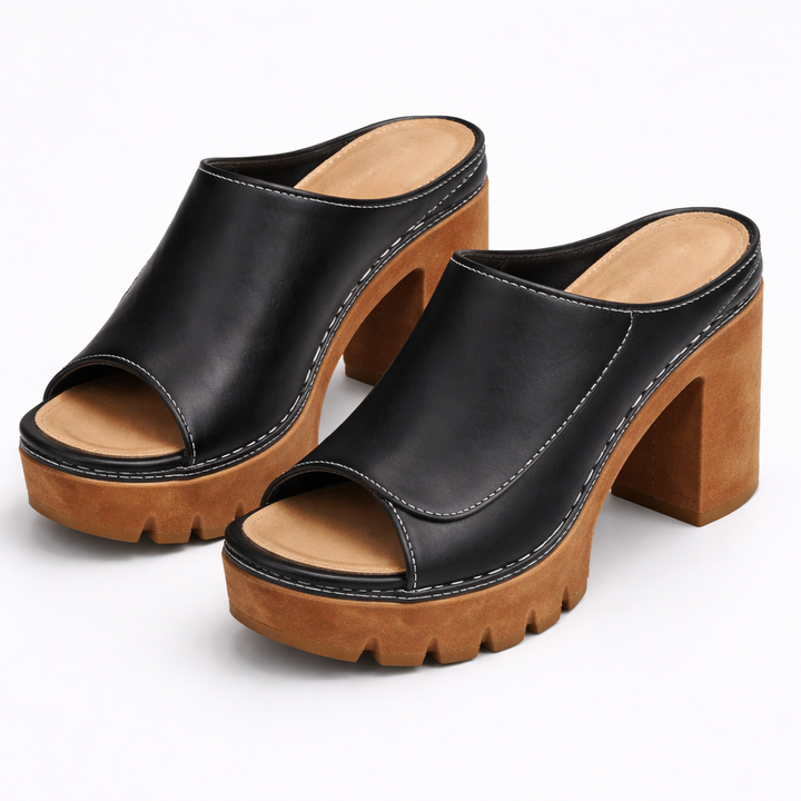 Harper | Klassiska Premium Plattform Klackar