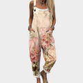 Teresa | Elegant blommig tryck jumpsuit