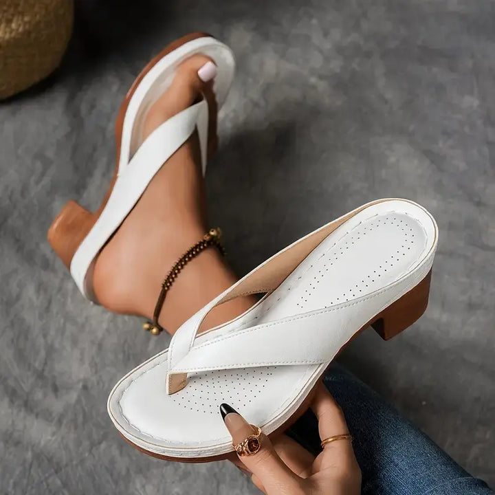 Giselle | Bekväma Premium Klacksandaler