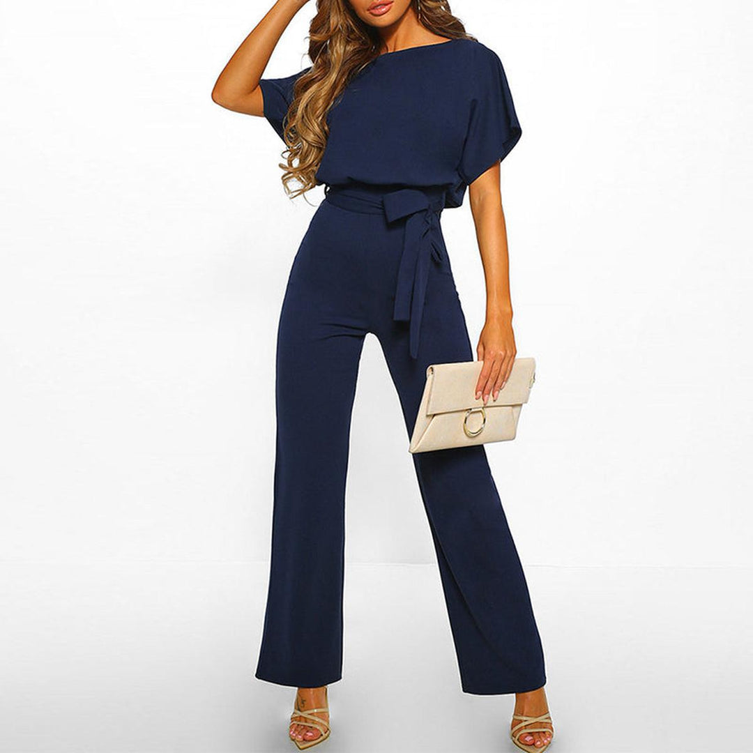 Yolanda | Avslappnad Bälte Jumpsuit