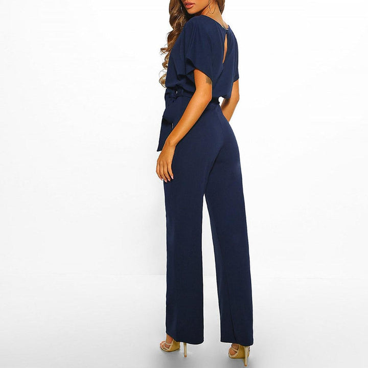 Yolanda | Avslappnad Bälte Jumpsuit