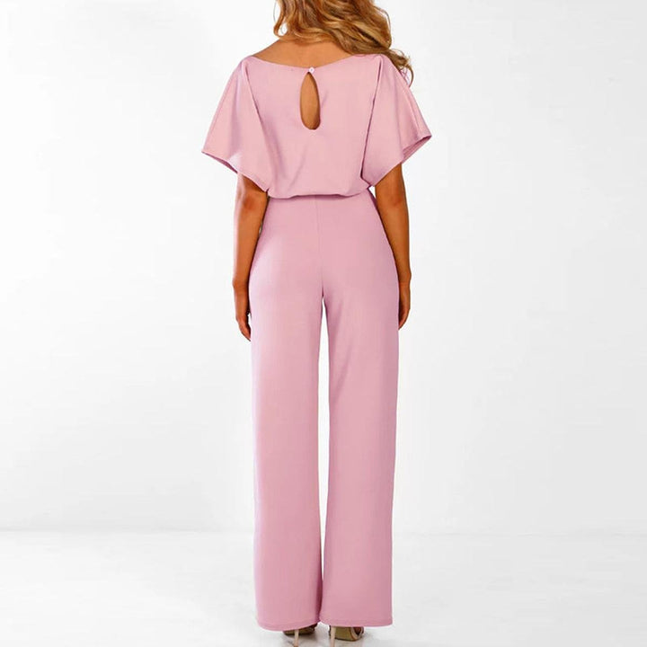 Yolanda | Avslappnad Bälte Jumpsuit