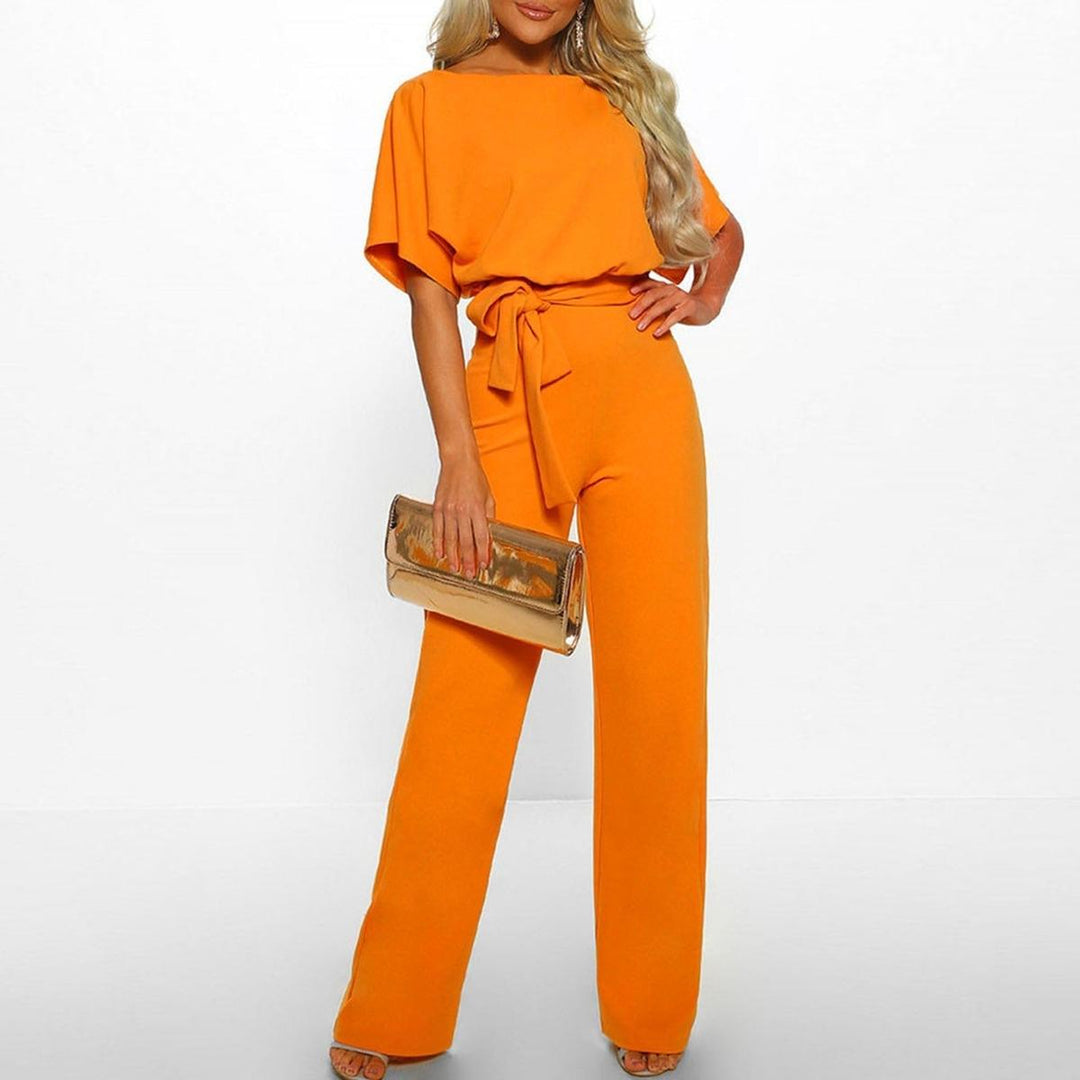 Yolanda | Avslappnad Bälte Jumpsuit