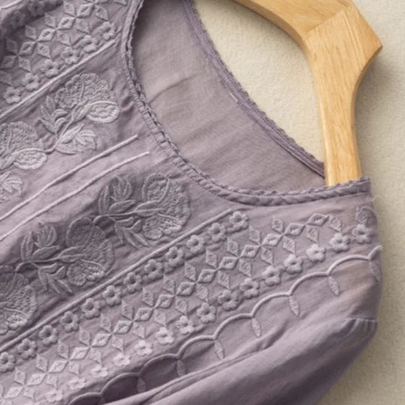 Marisol | Broderad Sommarblus
