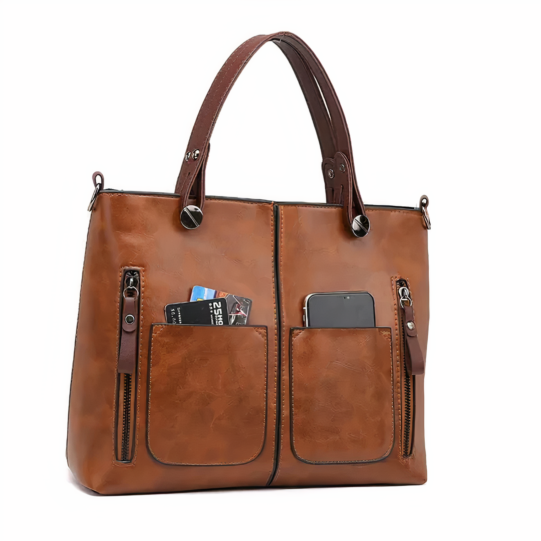 Rosalina | Klassisk Premium Pocket Handväska