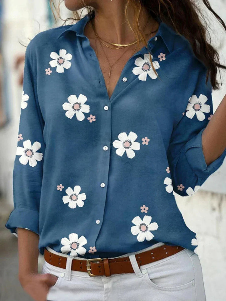 Annabel | Blommig Blus
