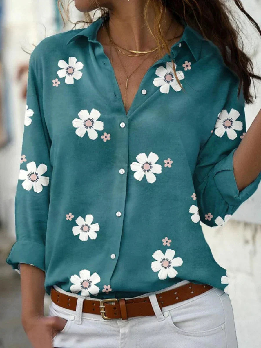 Annabel | Blommig Blus