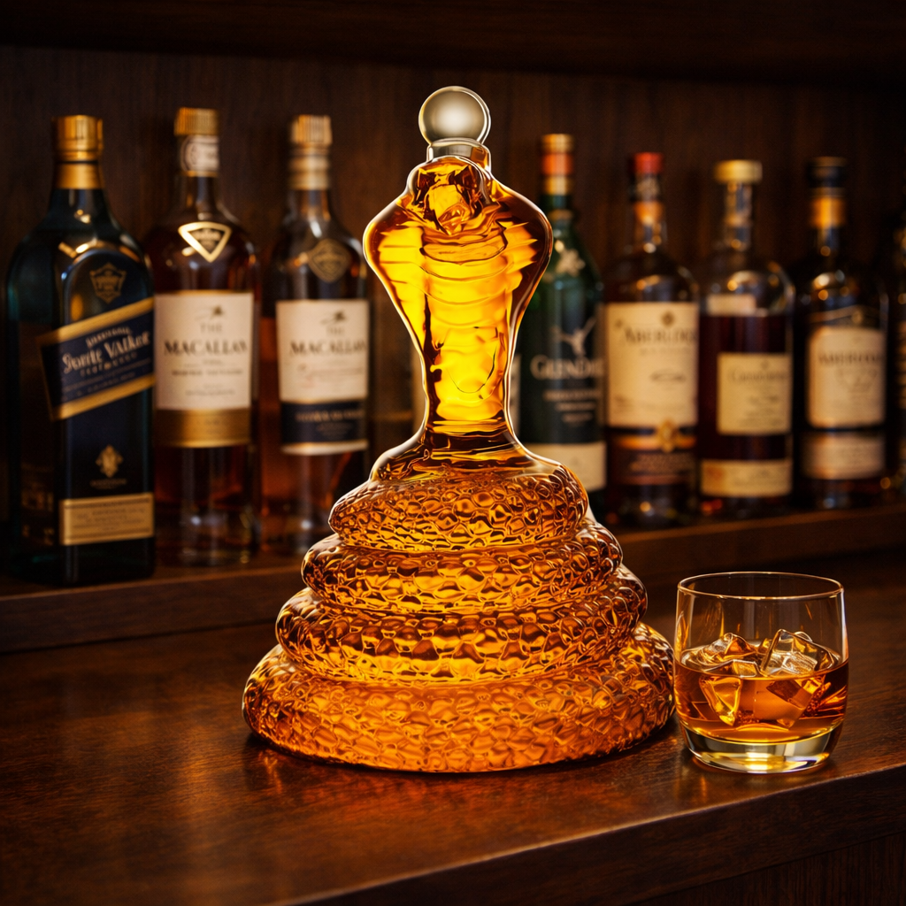 Rodney | Whiskyflaska Cobra Design