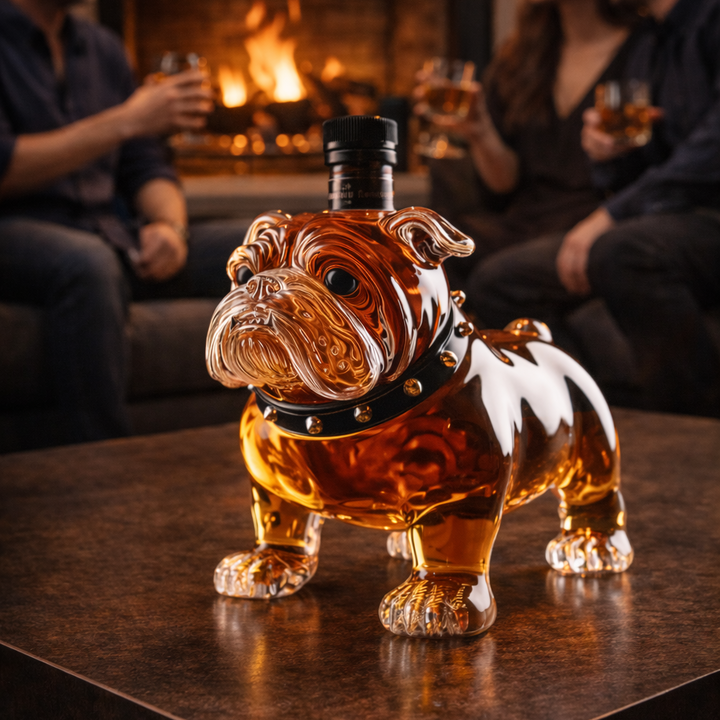 Frank | Whiskyflaska Bulldogdesign