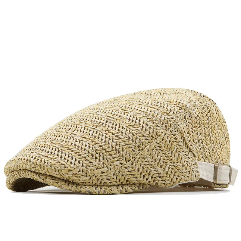 Everett | Vävd Sommar Flat Cap