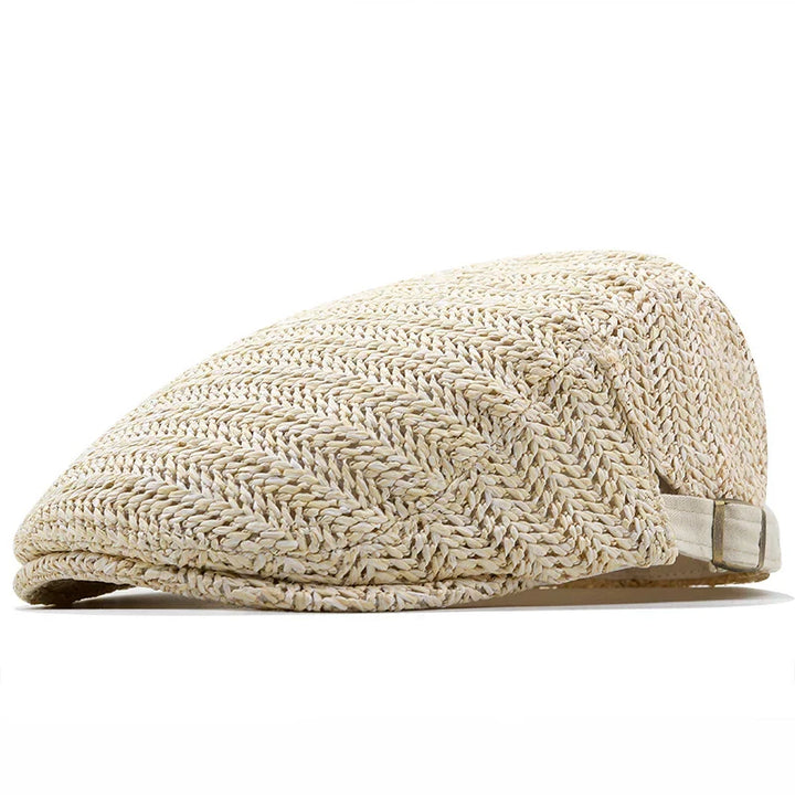 Everett | Vävd Sommar Flat Cap