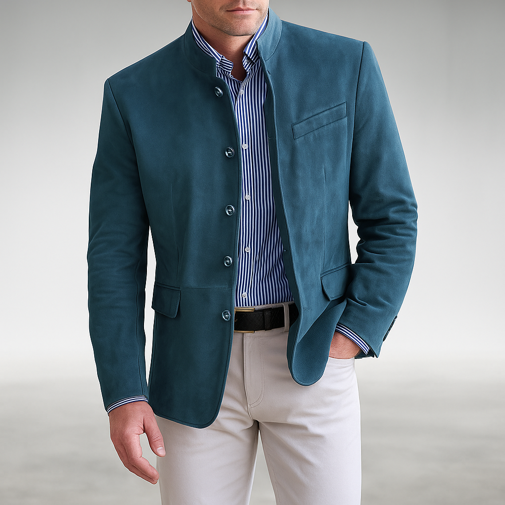 Adrian | Avslappnad Modern Knapp Cardigan