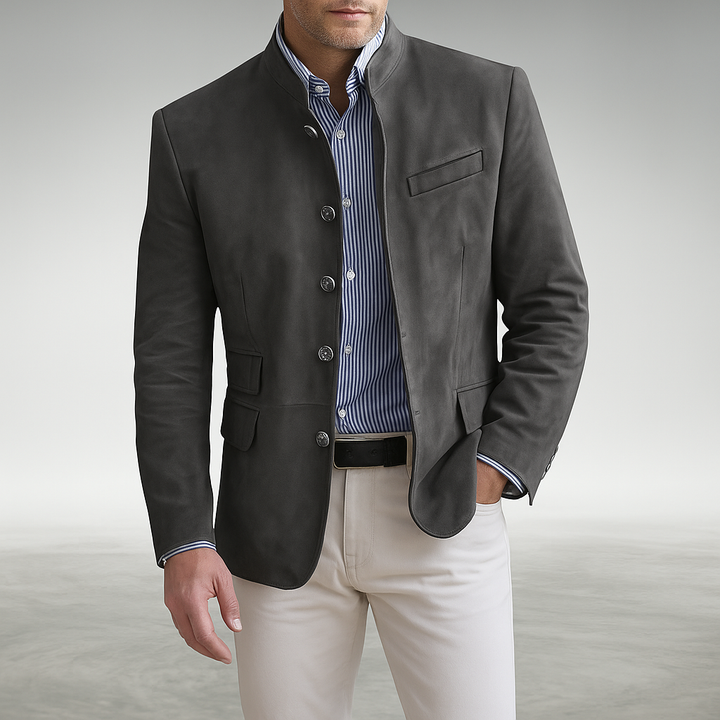 Adrian | Avslappnad Modern Knapp Cardigan