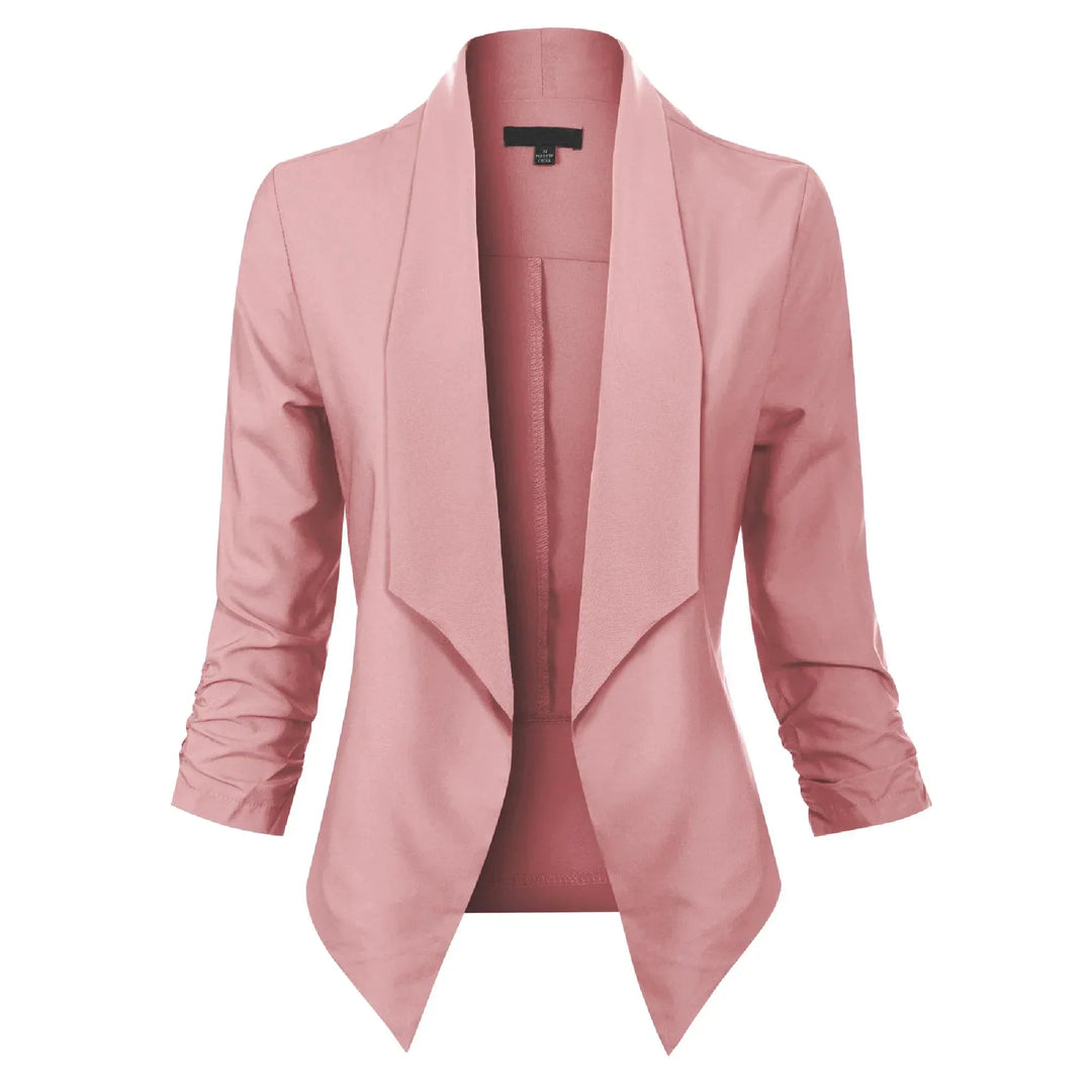 Penelope | Öppen Framskjutning Draperad Blazer