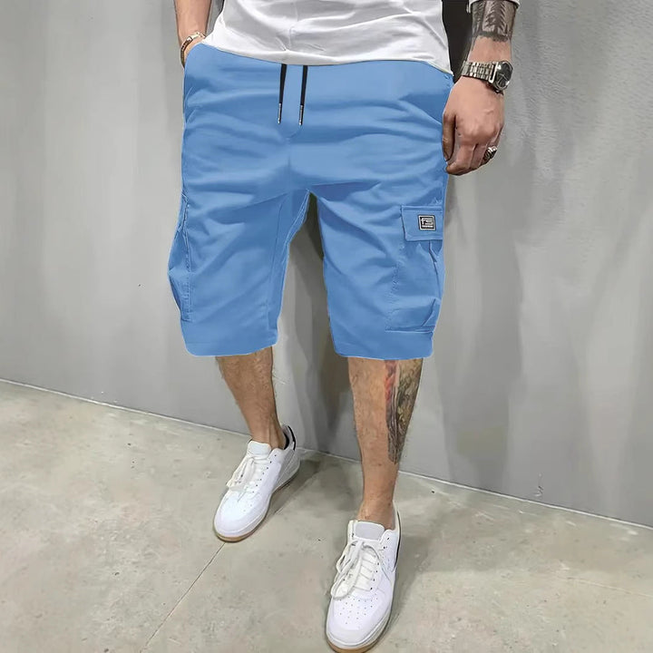Marcus | Avslappnade vardags cargo shorts