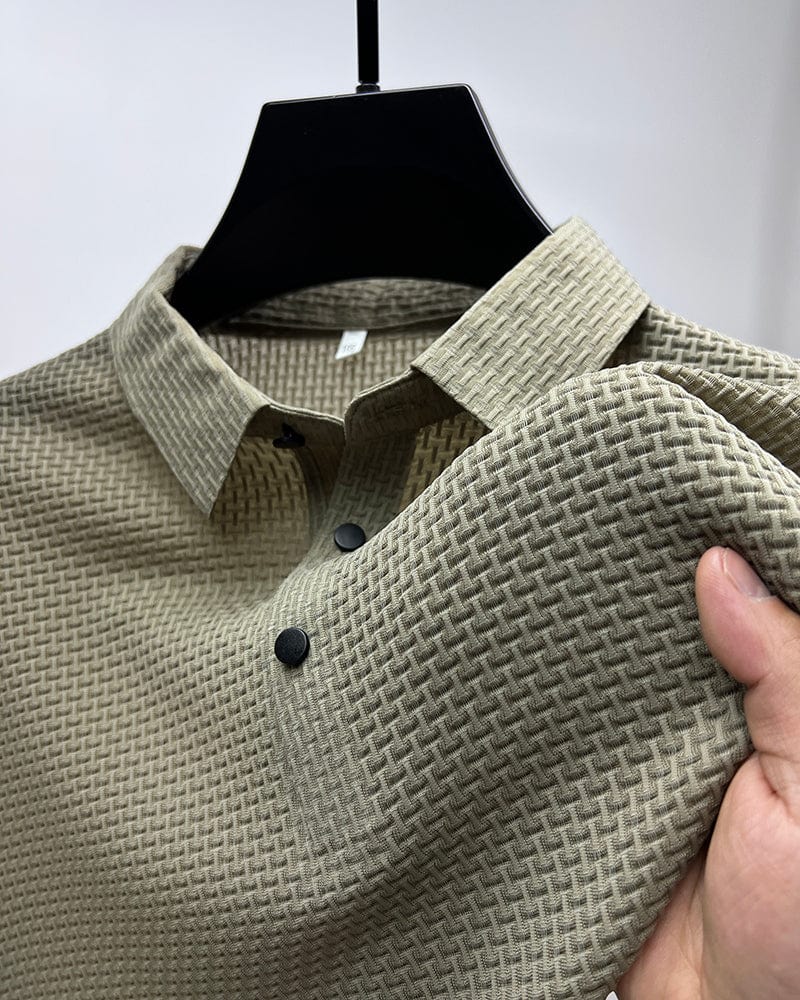 Parker | Stilig Knapp-up Polo Skjorta