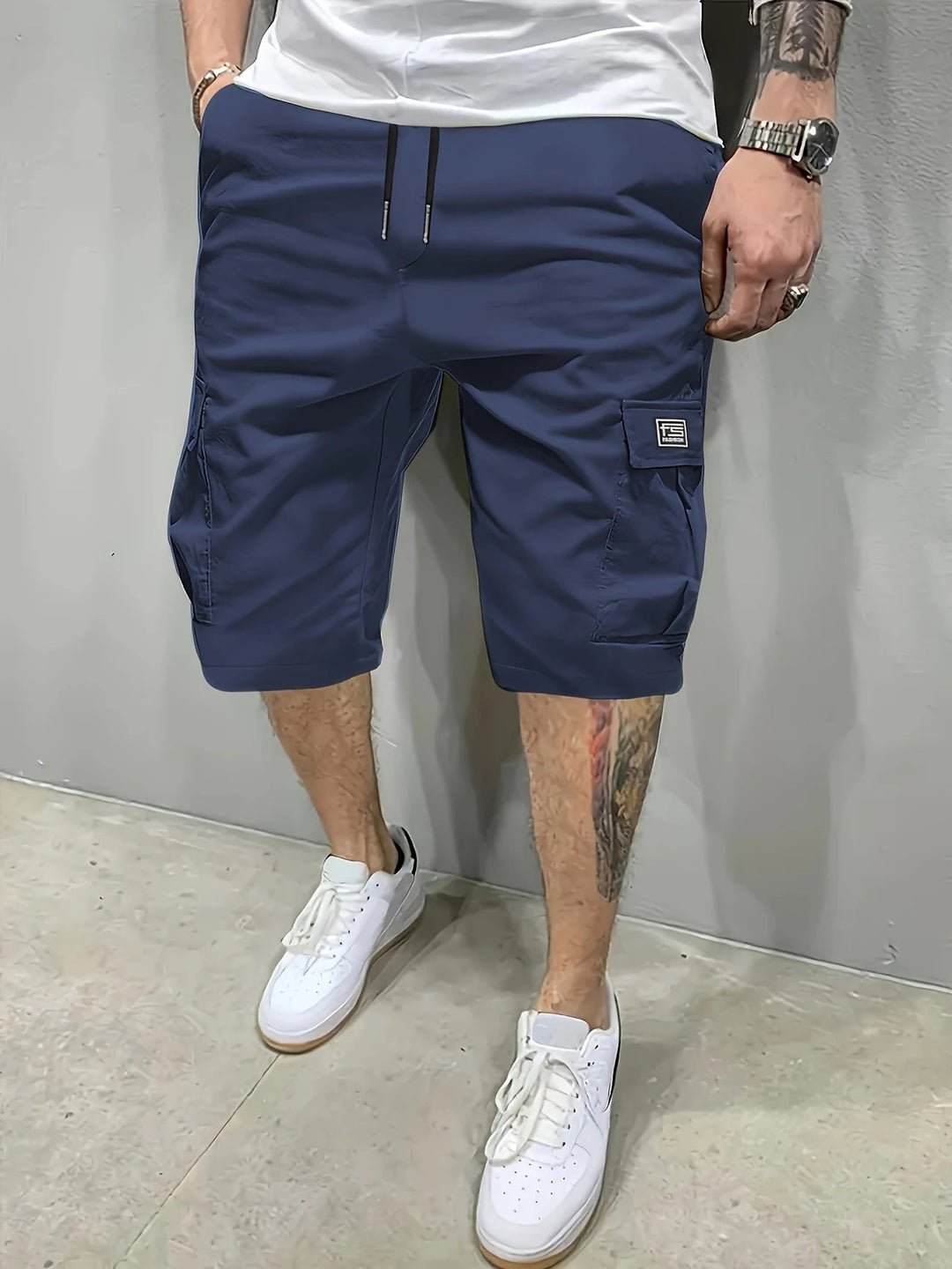 Marcus | Avslappnade vardags cargo shorts