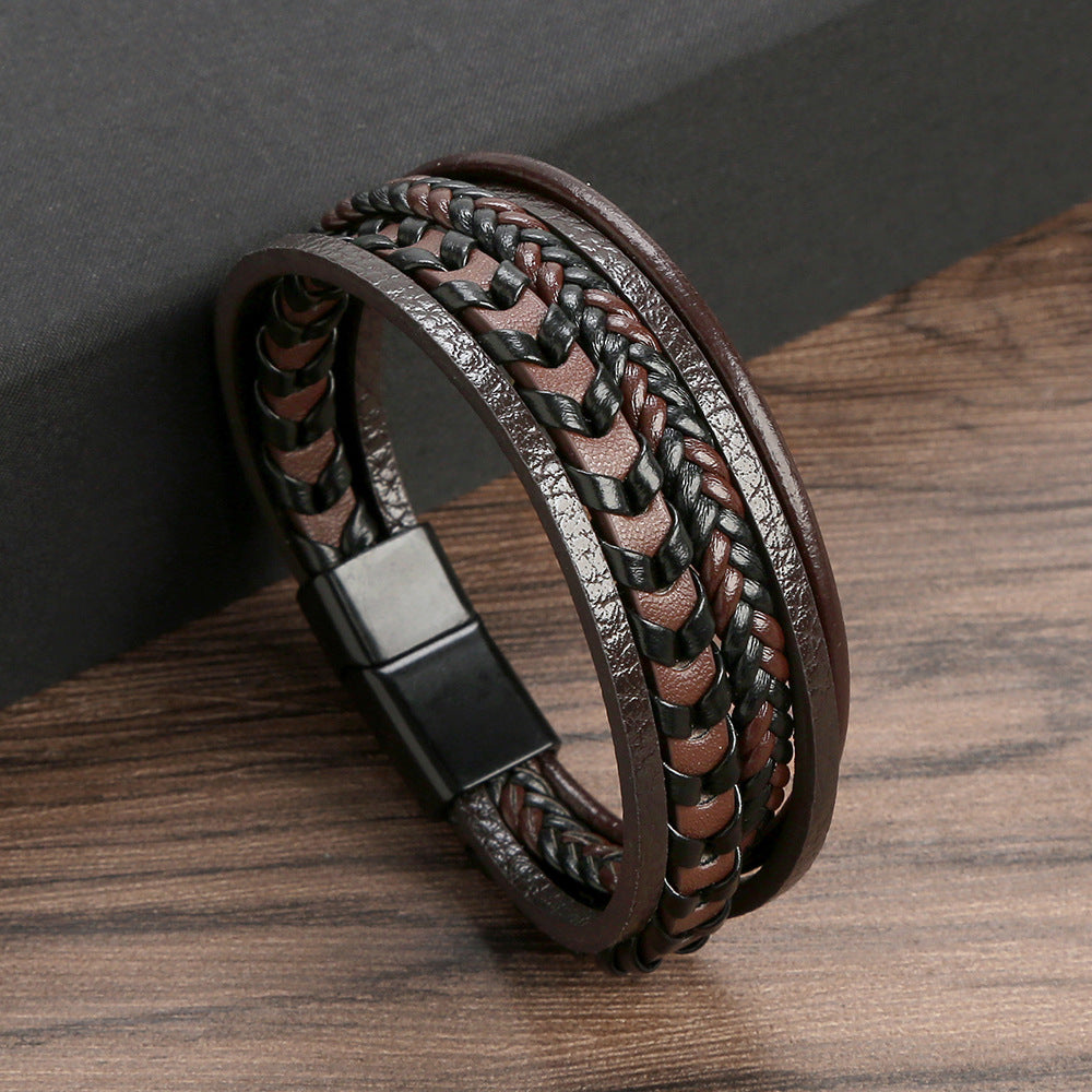 Nolan | Flätad Vikingarmband