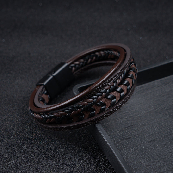 Nolan | Flätad Vikingarmband